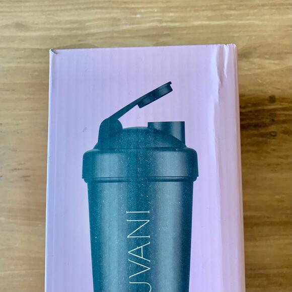 Truvani Stainless Steel Protein Shaker Cup BPA Free Wire Whisk 16.9 oz BLACK NEW - Picture 7 of 7